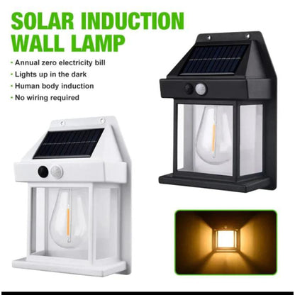 Solar Interaction Wall Lamp With Motion Sensor Security