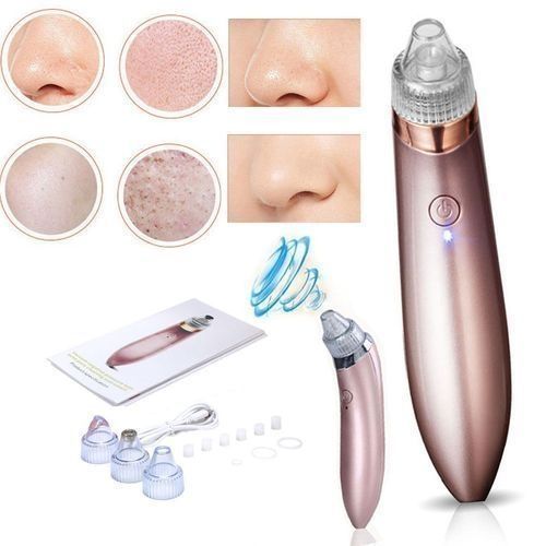 Black head Remover face acne black dot pimple electric black head vacuum cleaner pore skin care tool machine 4 replacement head