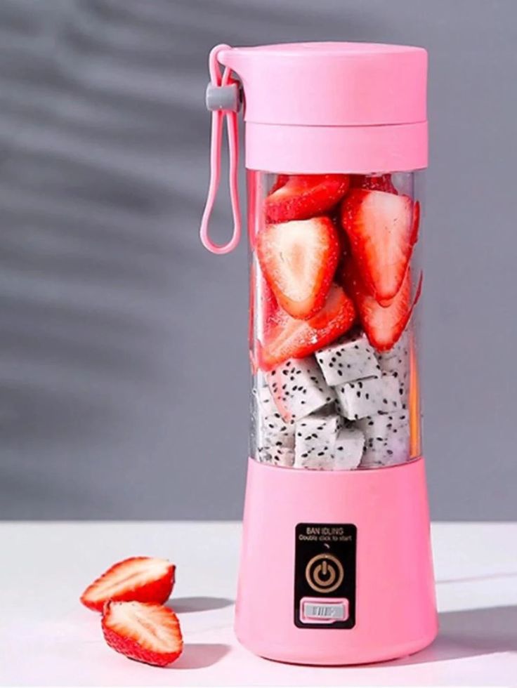 Portable Juice Blender Mixer Fruit Electric Smoothie Maker