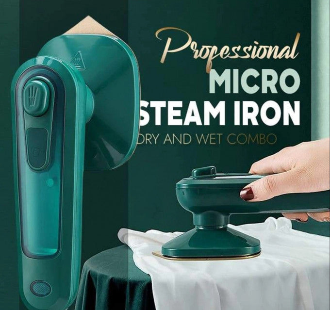 Micro steam iron handheld