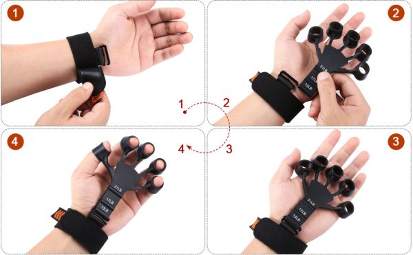 Hand Grip trainer gym fitness training and exercise device