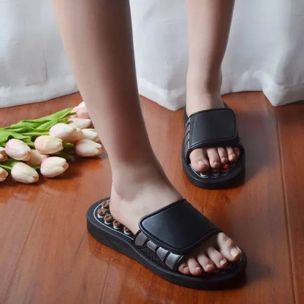 sugar patients Acupressure slippers foot therapy massage slippers acupuncture points non-slip reflexology sandals