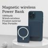 Wireless Magnetic 5000 mah iphone power bank (wireless and wire both option)