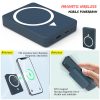 Wireless Magnetic 5000 mah iphone power bank (wireless and wire both option)