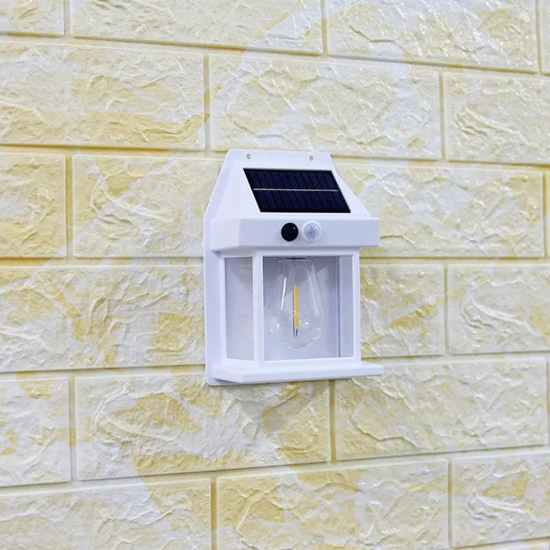 Solar Interaction Wall Lamp With Motion Sensor Security